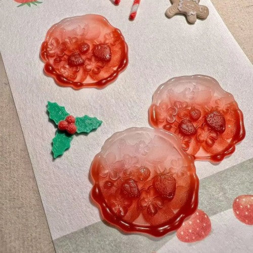 Fraise Fleur Wax Seal Stamp (Pre-Order)