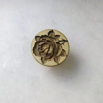 Grand Rose Wax Seal Stamp (Pre-Order)