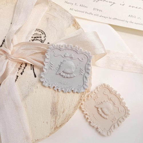 Fluffy Lop & Ruffles Wax Seal Stamp (Pre-Order)