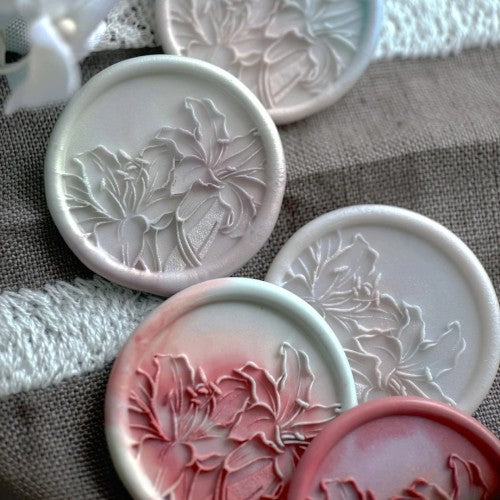 Lily Duet Wax Seal Stamp