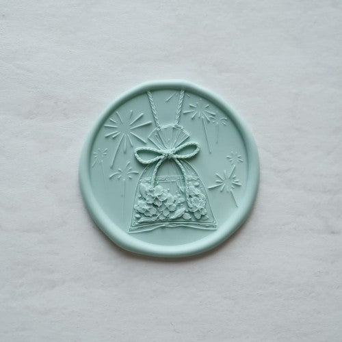 Festive Floral Pouch Wax Seal Stamp (Pre-Order)