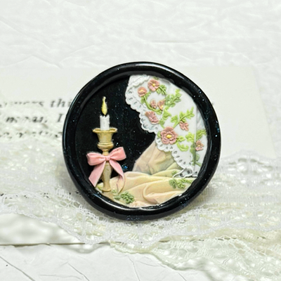 The Romantic’s Glow Wax Seal Stamp (Pre-Order)