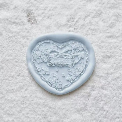 Heart of Hydrangeas Wax Seal Stamp (Pre-Order)