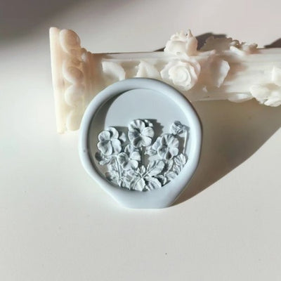 Pansy in Bloom Wax Seal Stamp (Pre-Order)