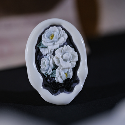 Camellia Elegance Wax Seal Stamp (Pre-Order)