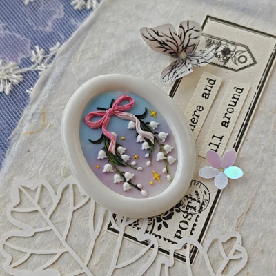 A Bow of Lilies Wax Seal Stamp (Pre-Order)