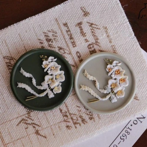 Laceflow Orchid Dream Wax Seal Stamp (Pre-Order)