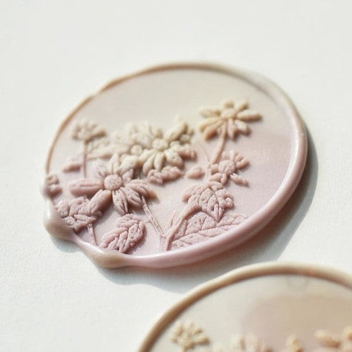 Wild Chrysanthemum Wax Seal Stamp (Pre-order)