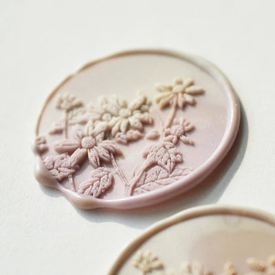 Wild Chrysanthemum Wax Seal Stamp (Pre-order)