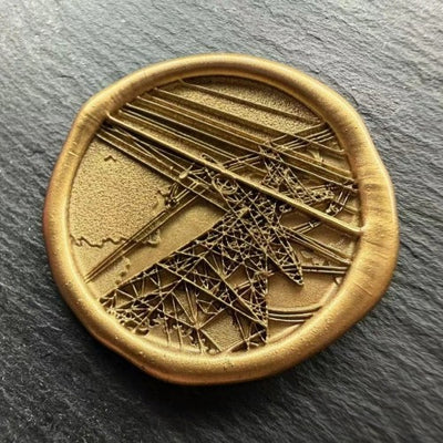 Urban Power Lines Wax Seal Stamp (Pre-Order)