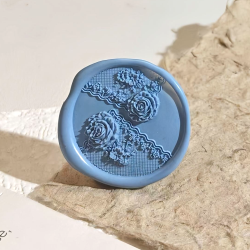 The Rose Lace Wax Seal Stamp (Pre-Order)