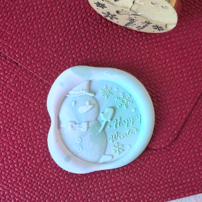 Happy Winter Wax Seal Stamp (Pre-Order)
