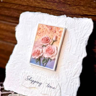 Painted Rose Portrait Wax Seal Stamp (Pre-Order)