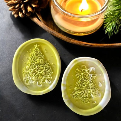 Rose Noël Duo Wax Seal Stamps (Pre-Order)