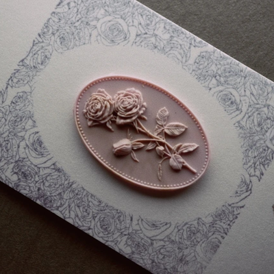Echoes of the Rose Collection Rubber / Wax Seal Stamp (Pre-Order)