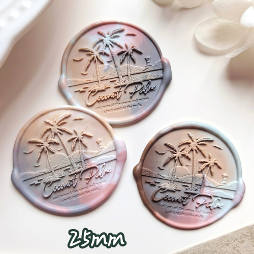 Coconut Palms Wax Seal Stamp (Pre-Order)