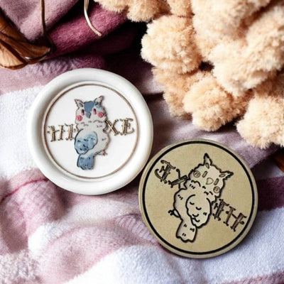 Chubby Owl Whispers Wax Seal Stamp (Pre-Order)