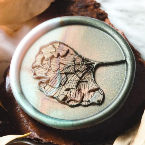 Ginkgo Grace Wax Seal Stamp (Pre-Order)