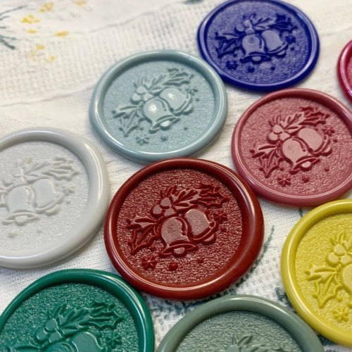 Holly Bells Wax Seal Stamp