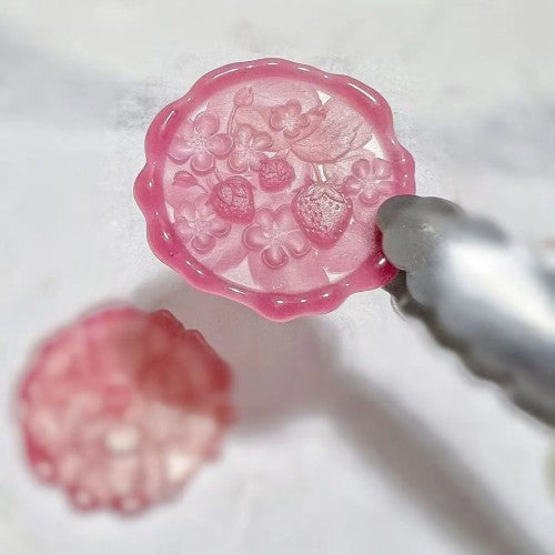 Fraise Fleur Wax Seal Stamp (Pre-Order)