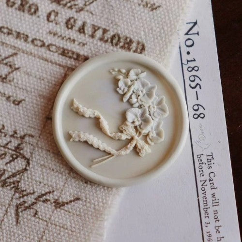Laceflow Orchid Dream Wax Seal Stamp (Pre-Order)