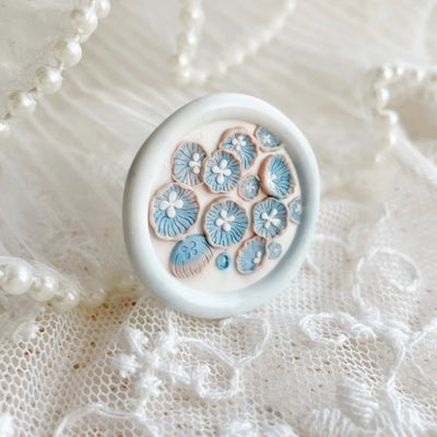 Aurelia Sea Flowers Wax Seal Stamp (Pre-Order)