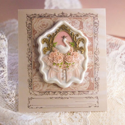 Swanheart Rose Wax Seal Stamp (Pre-Order)