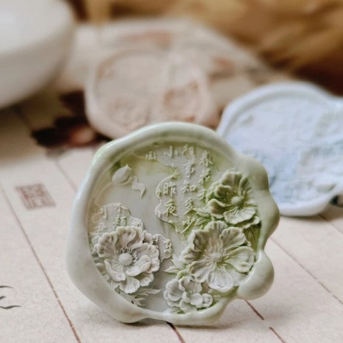 Oriental Poppy Wax Seal Stamp (Pre-Order)