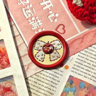 Berry Cute Apple Bow Wax Seal Stamp (Pre-Order)