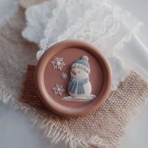 Snow Man Wax Seal Stamp (Pre-Order)