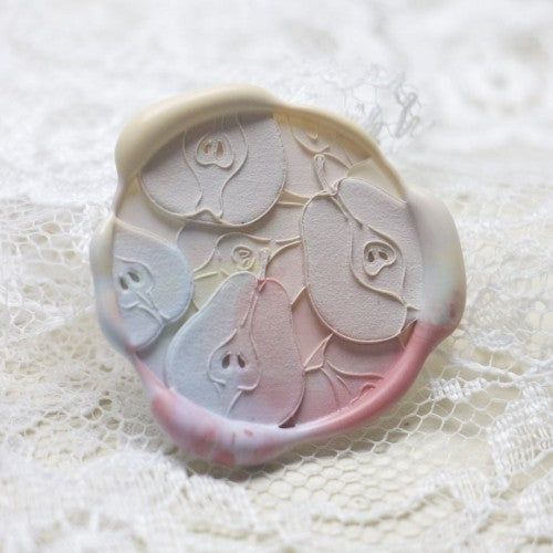 Pear-fectly Sliced Wax Seal Stamp (Pre-Order)