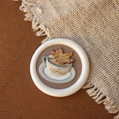 Autumn Coffee Moment Wax Seal Stamp (Pre-Order)