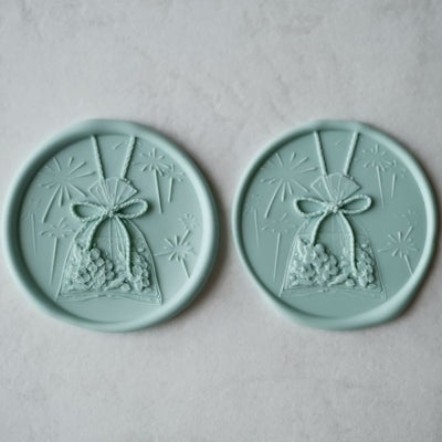 Festive Floral Pouch Wax Seal Stamp (Pre-Order)