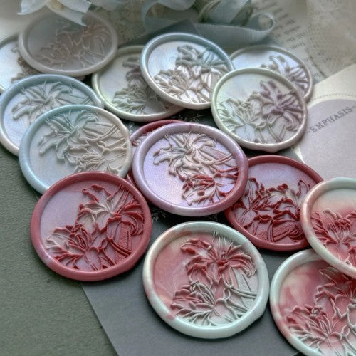 Lily Duet Wax Seal Stamp
