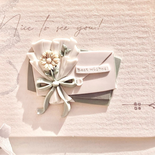 Best Wishes Bouquet Wax Seal Stamp (Pre-Order)