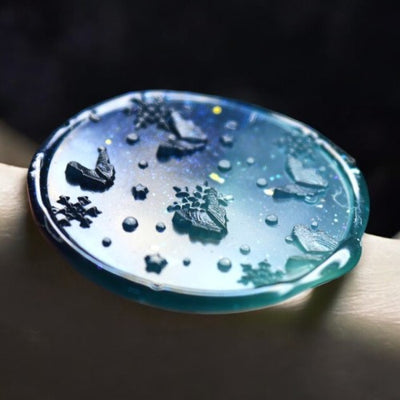 Butterfly Blizzard Wax Seal Stamp (Pre-Order)