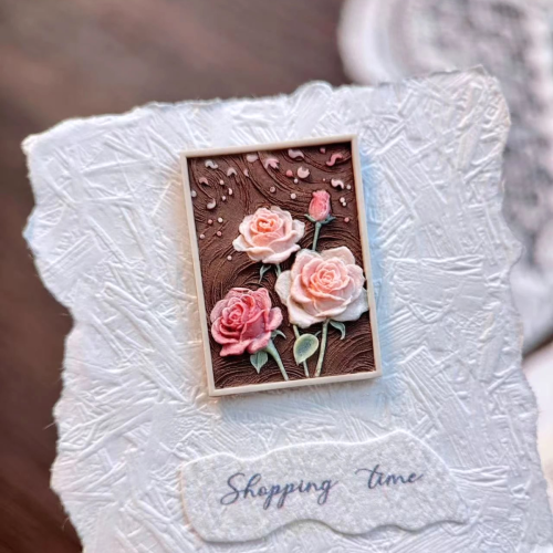Painted Rose Portrait Wax Seal Stamp (Pre-Order)