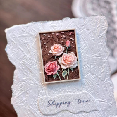 Painted Rose Portrait Wax Seal Stamp (Pre-Order)