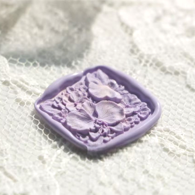 Orchid Elegance Wax Seal Stamp (Pre-Order)