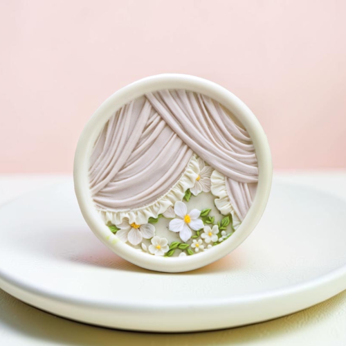 Gentle Drapery Bloom Wax Seal Stamp (Pre-order)