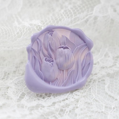 The Unfurling Tulip Wax Seal Stamp (Pre-Order)