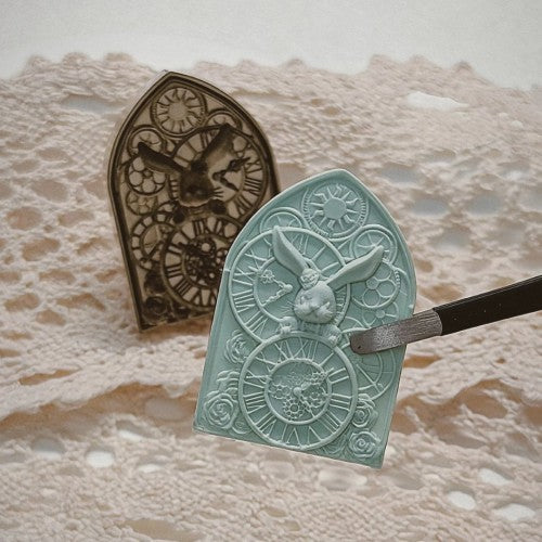 The Rabbit's Time Chronicle Wax Seal Stamp (Pre-Order)