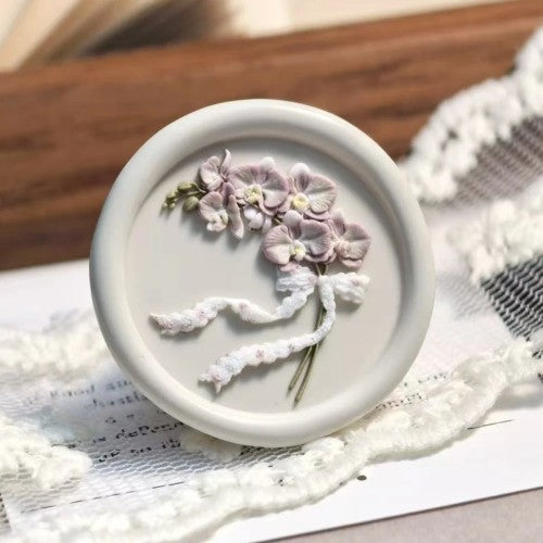 Laceflow Orchid Dream Wax Seal Stamp (Pre-Order)