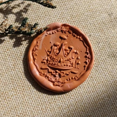 The Mycena Crown Wax Seal Stamp (Pre-Order)