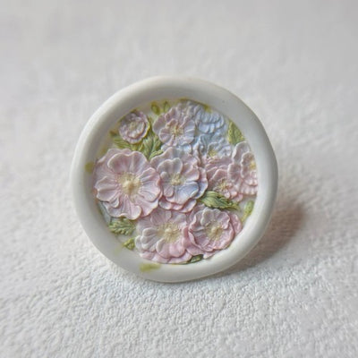 Poppy Field Wax Seal Stamp (Pre-Order)