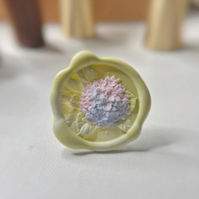 Endless Bloom Hydrangea Wax Seal Stamp (Pre-Order)