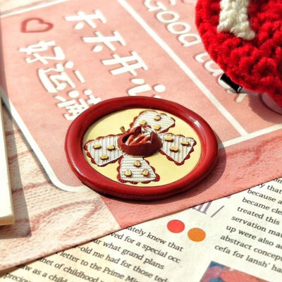Berry Cute Apple Bow Wax Seal Stamp (Pre-Order)