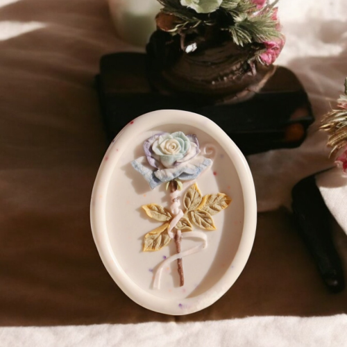 Ethereal Bloom Rose Wax Seal Stamp