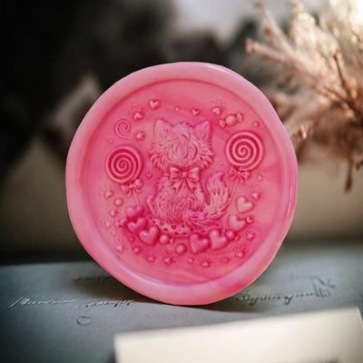 Lollipop Lovekitty Wax Seal Stamp (Pre-Order)