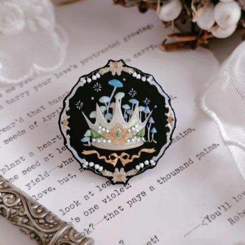 The Mycena Crown Wax Seal Stamp (Pre-Order)